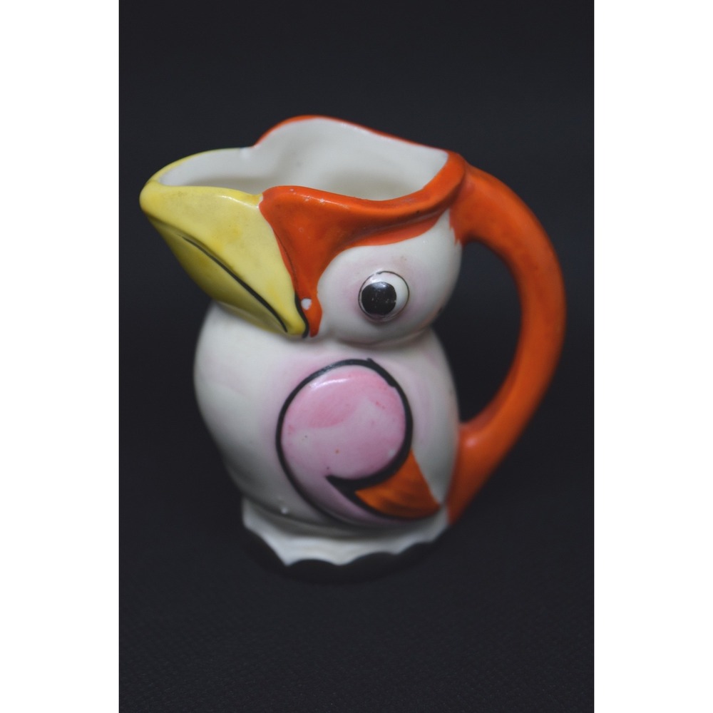 Vintage Creamer Pitcher Small Tucan Good Made in Japan